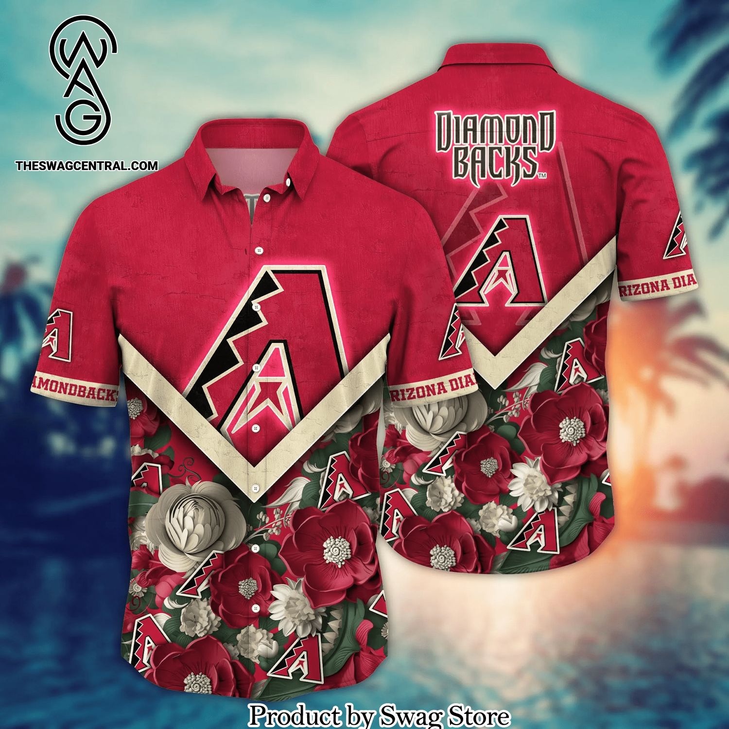 Arizona Diamondbacks MLB Classic Full Printed Hawaiian Shirt